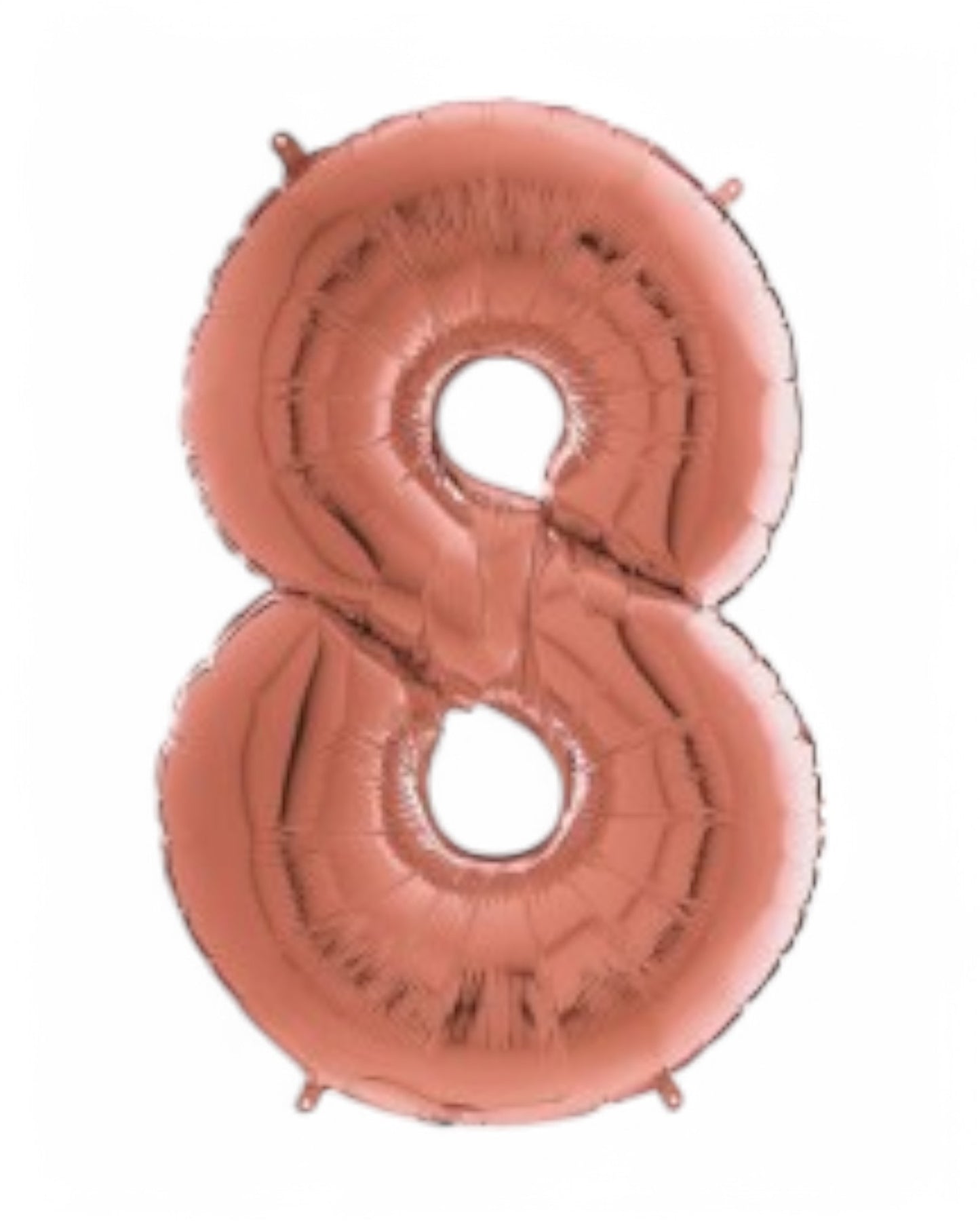 Palloncini Foil | Numeri 0-9 | Grabo | 102 Cm | Oro Rosato