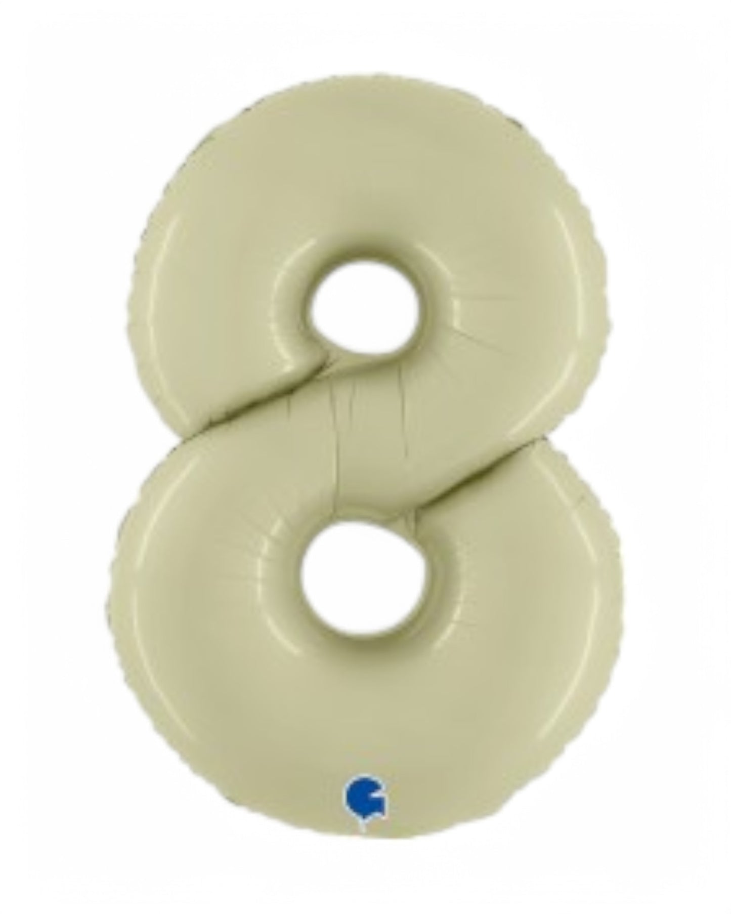 Palloncini Foil | Numeri 0-9 | Grabo | 102 Cm | Verde Oliva Satinato