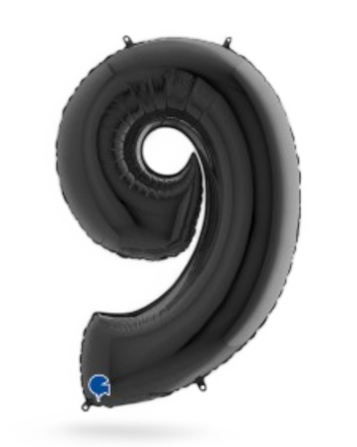 Palloncini Foil | Numeri 0-9 | Grabo | 102 Cm | Nero