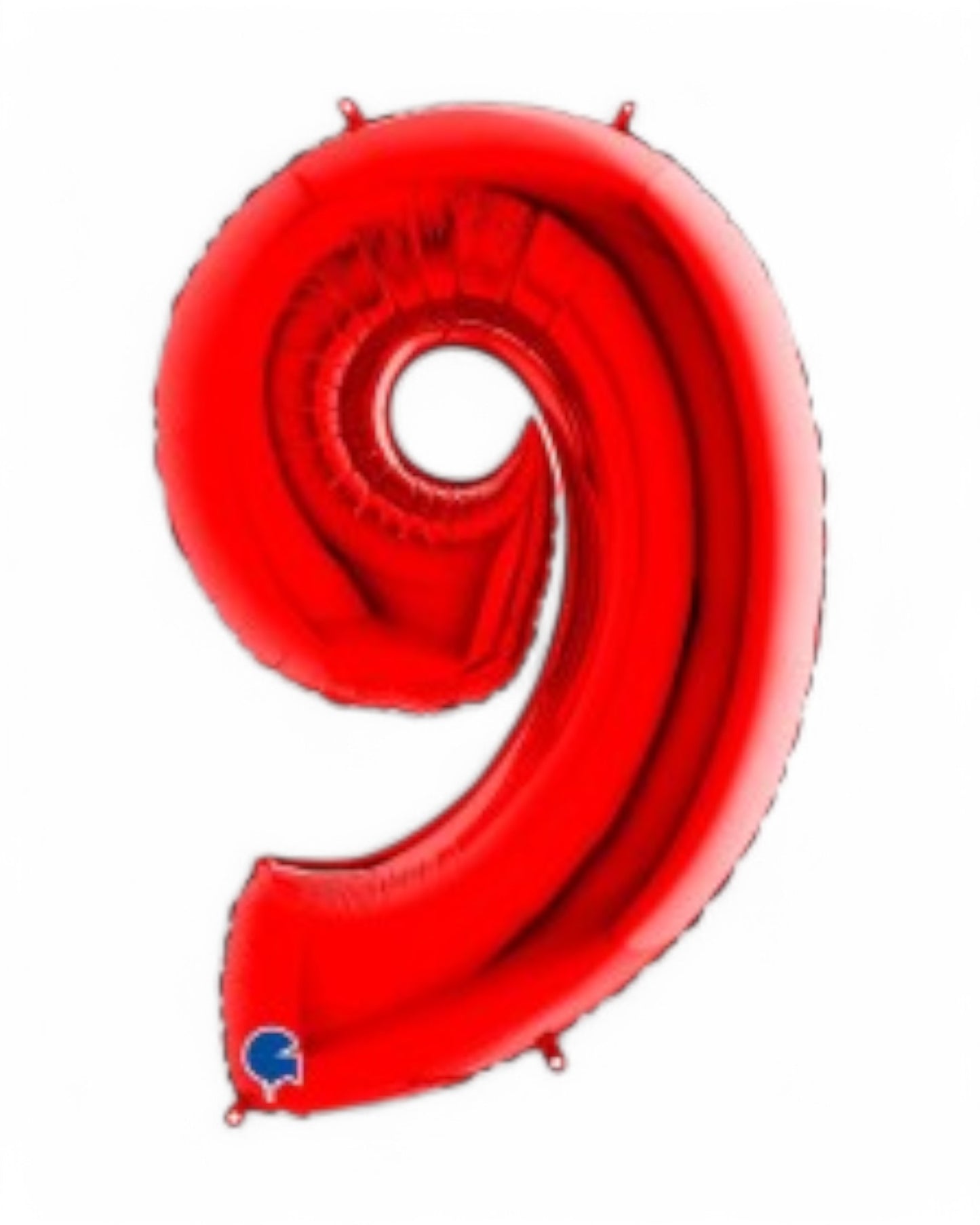 Palloncini Foil | Numeri 0-9 | Grabo | 102 Cm | Rosso