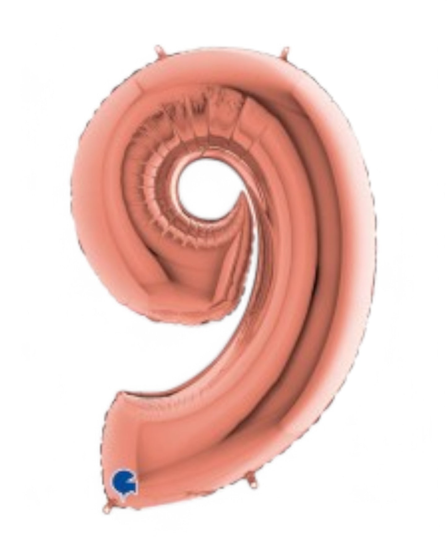Palloncini Foil | Numeri 0-9 | Grabo | 102 Cm | Oro Rosato