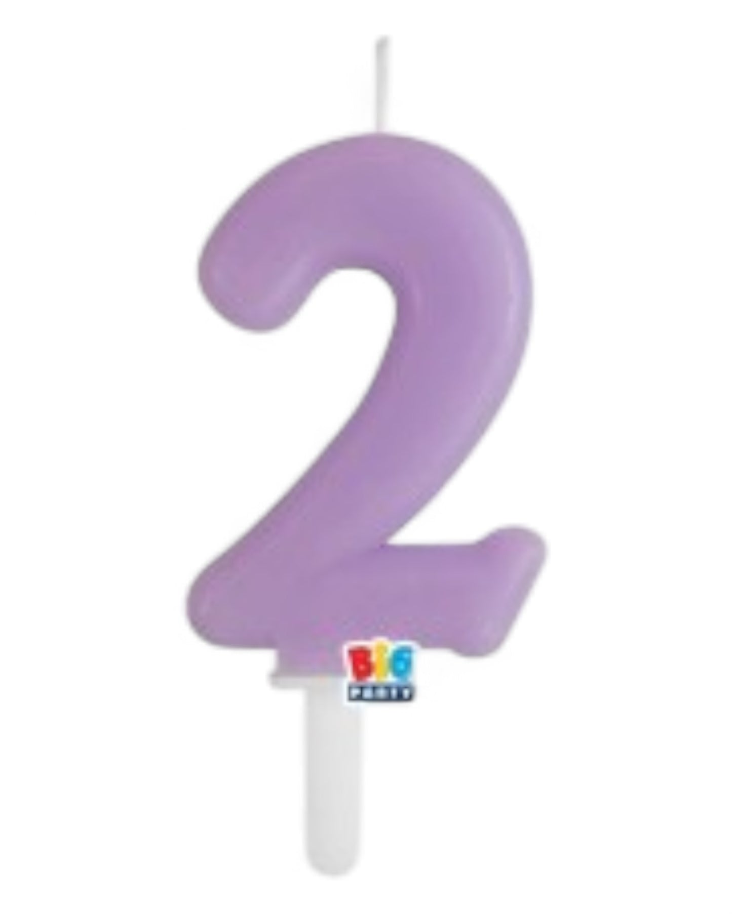 Candeline Numerali | Tiny Plump | Lilla | 7 Cm
