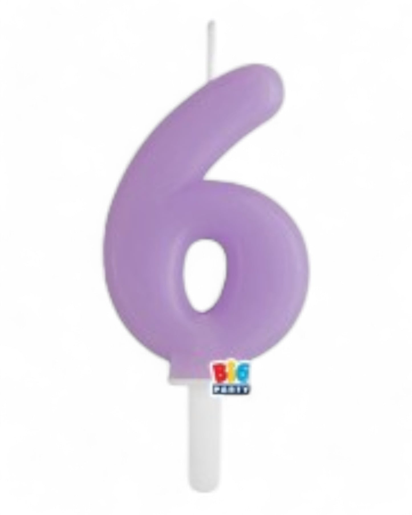 Candeline Numerali | Tiny Plump | Lilla | 7 Cm