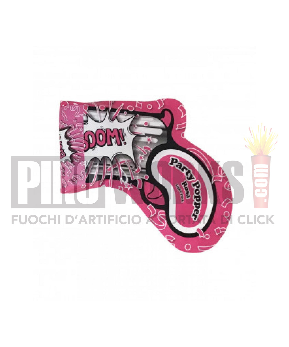 Pistola Party Popper | Vari Colori