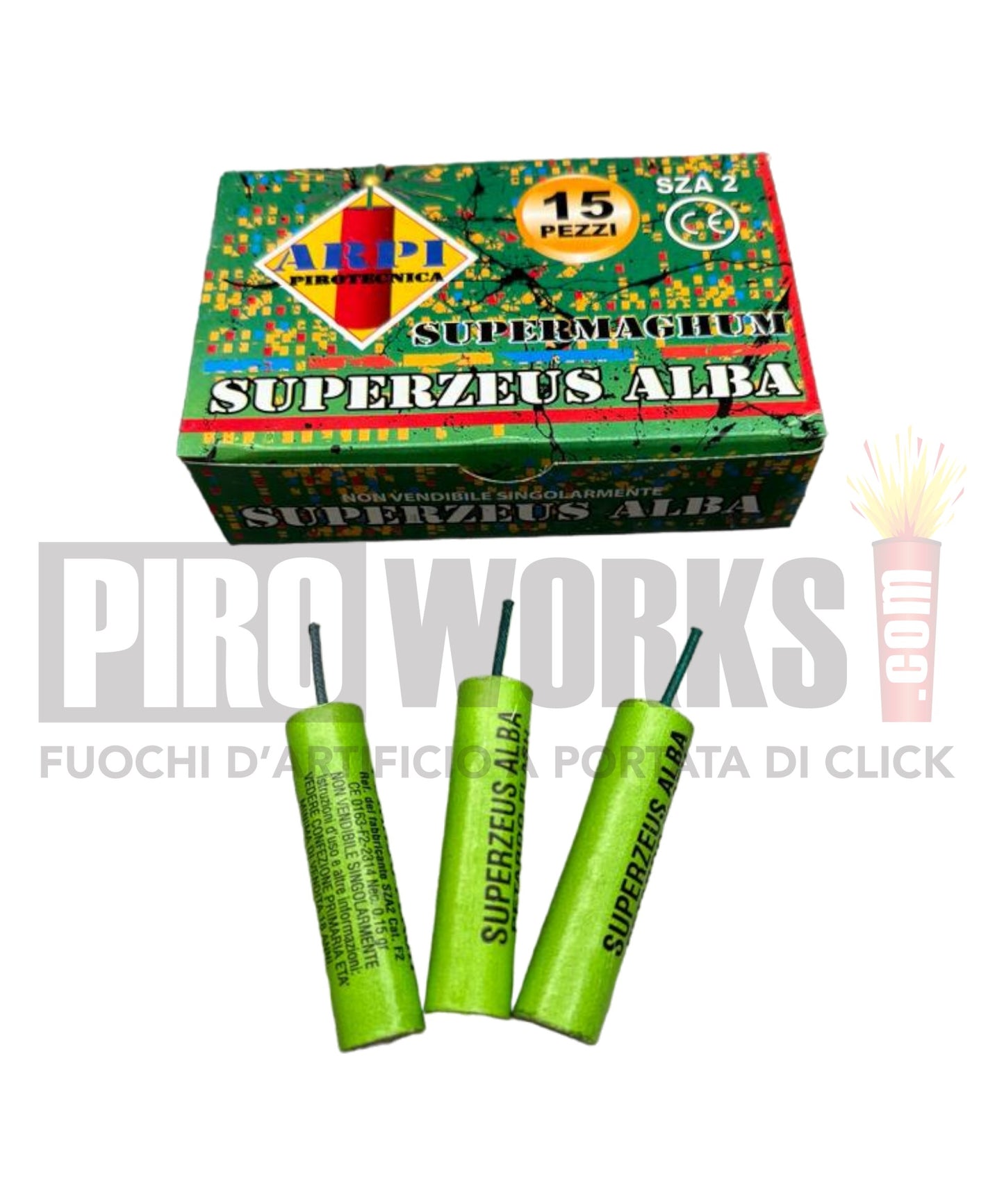 Super Zeus Alba | Miccia | 15 Pz