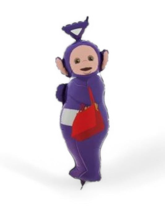 Palloncini Foil | Sagoma Teletubbies Tinky Winky | 32 Pollici | 1 Pz