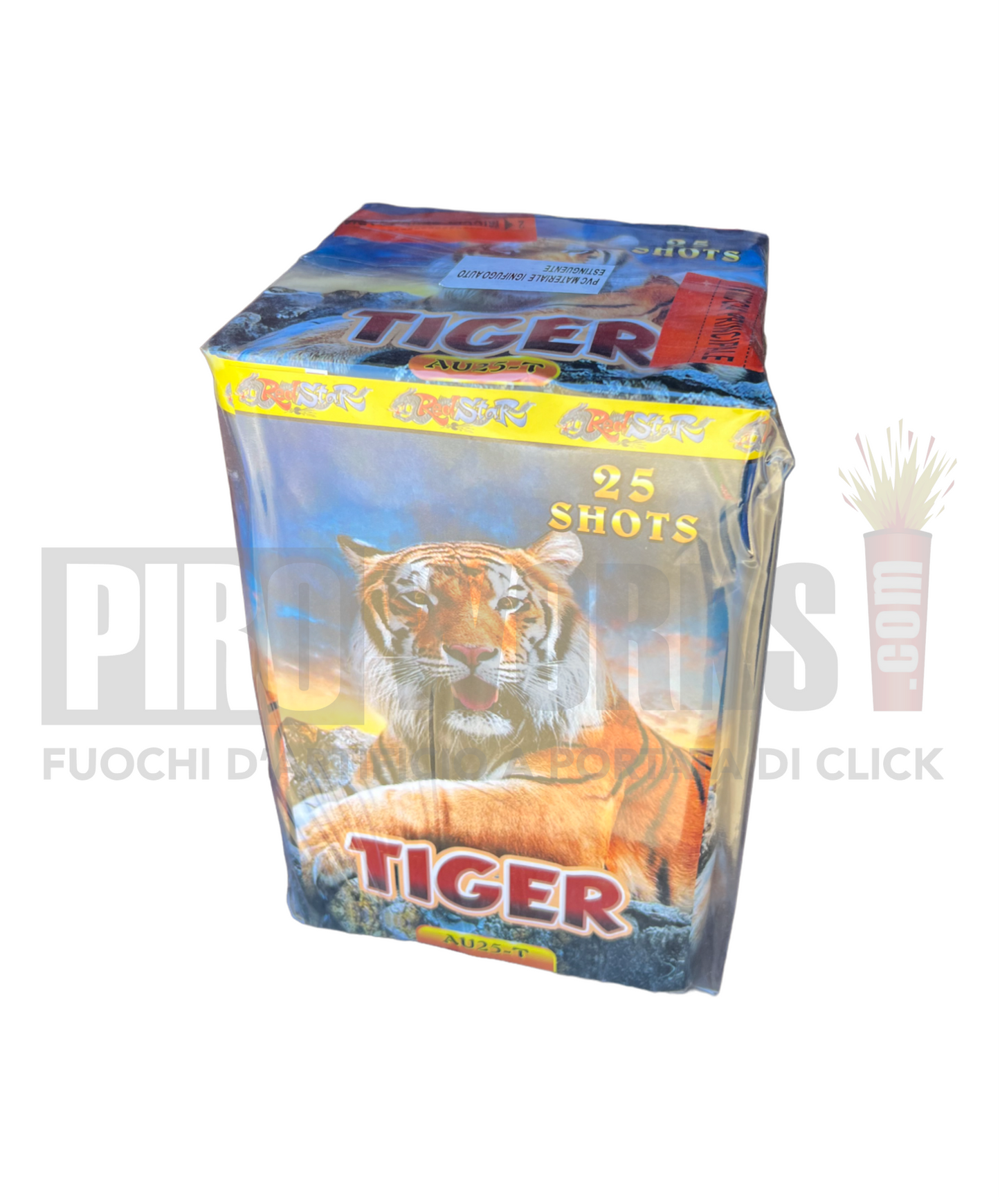 Tiger | 25 Colpi | 25mm | Fischioni Salice Oro