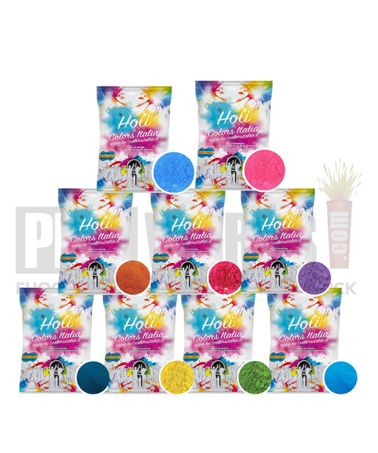 Sacchetto 80gr Holi Colors | Polvere Colorata