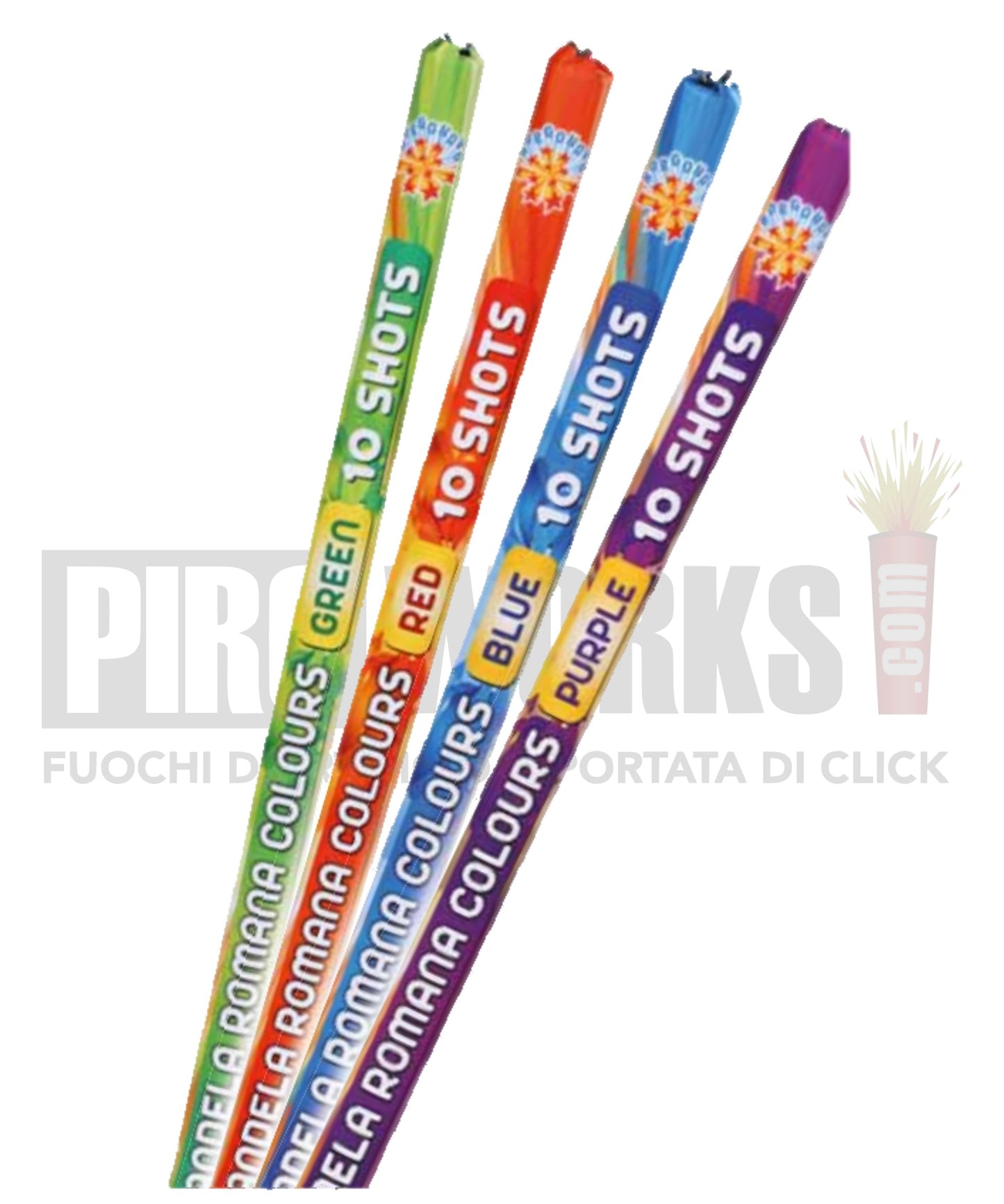 Candela Romana | Colours | Borgonovo | 4 Pz