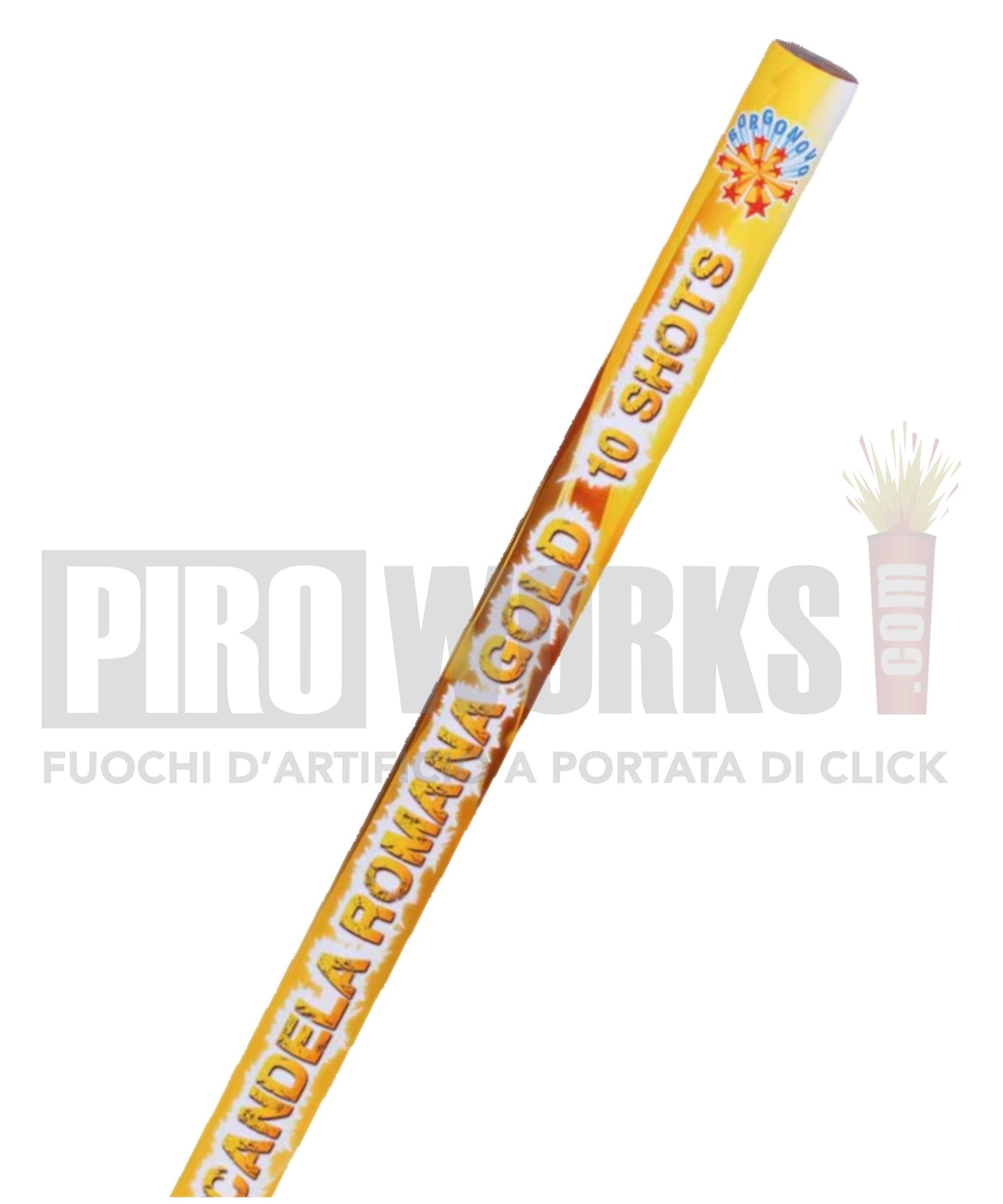 Candela Romana | Gold | Borgonovo | 2 Pz