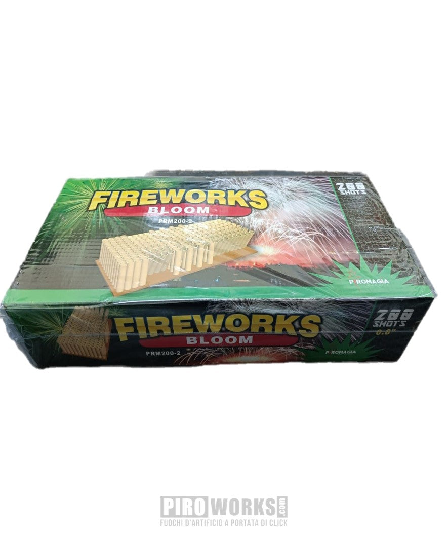 Fireworks Bloom | 200 Colpi | Dritto e Ventaglio