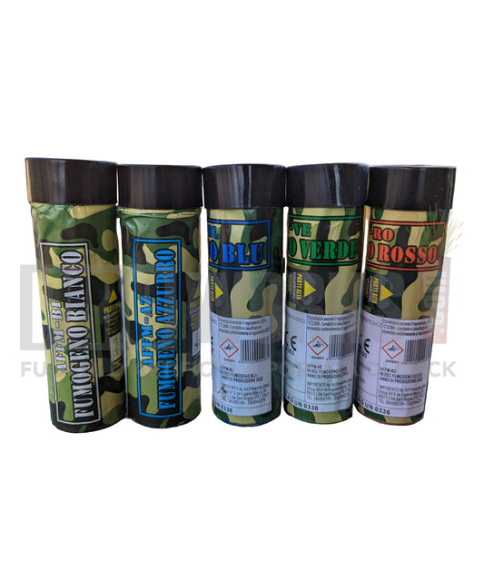 Fumogeno A Strappo | A mano o Da Appoggio | 60 Secondi | Vari Colori