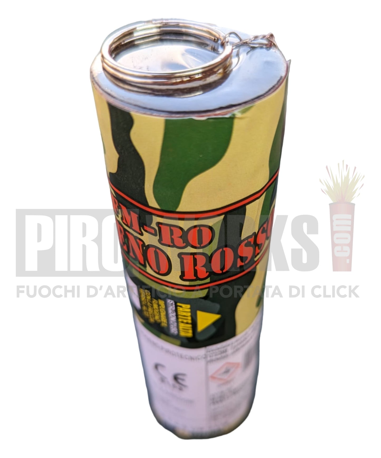 Fumogeno A Strappo | A mano o Da Appoggio | 60 Secondi | Vari Colori