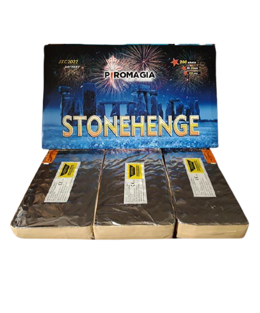 Stonehenge 200 tiros rectos y en abanico