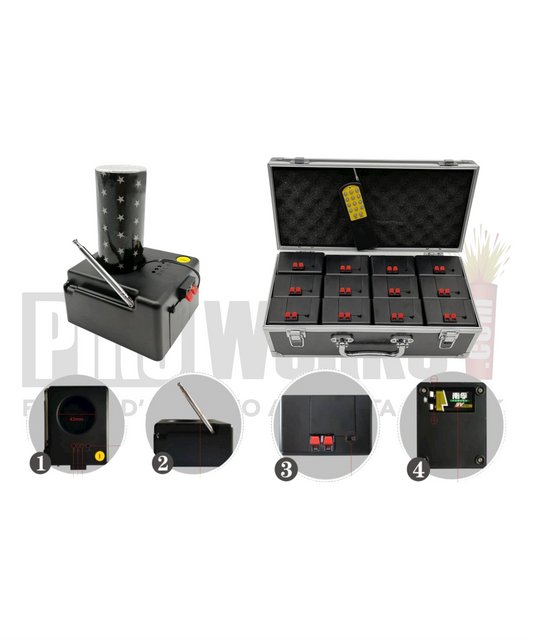 Centralina | 12 Moduli Per Fontane | Con Radiocomando