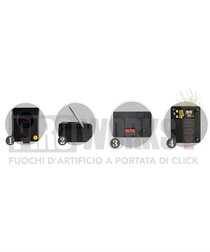 Centralina | 12 Moduli Per Fontane | Con Radiocomando