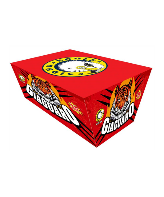 Jaguar 48 Shots Crackling Trails Colored Tips 