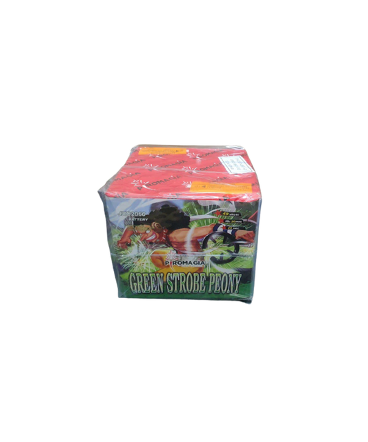 Green Strobe Peony 49 Colpi