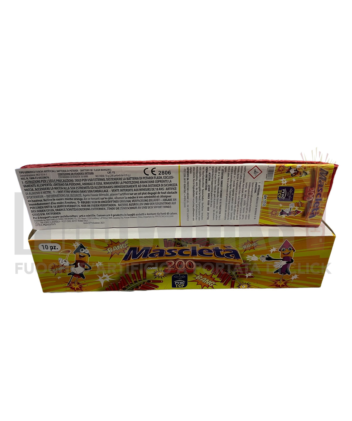 Mitraglia | Mascletà | 200 Colpi