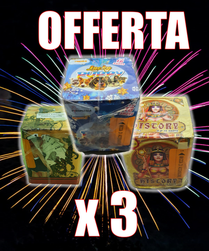 BOX da 3 Batterie da 16 Colpi