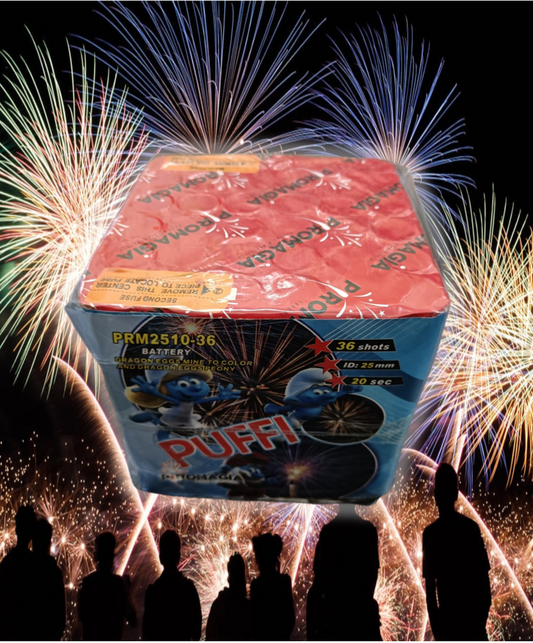 Smurfs 36 shots 25mm