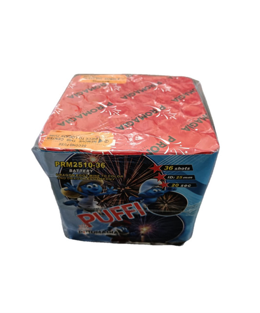 Smurfs 36 shots 25mm