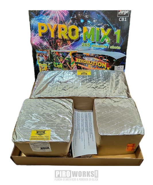 Pyro Mix 1 | 265 Shots | 20mm / 25mm