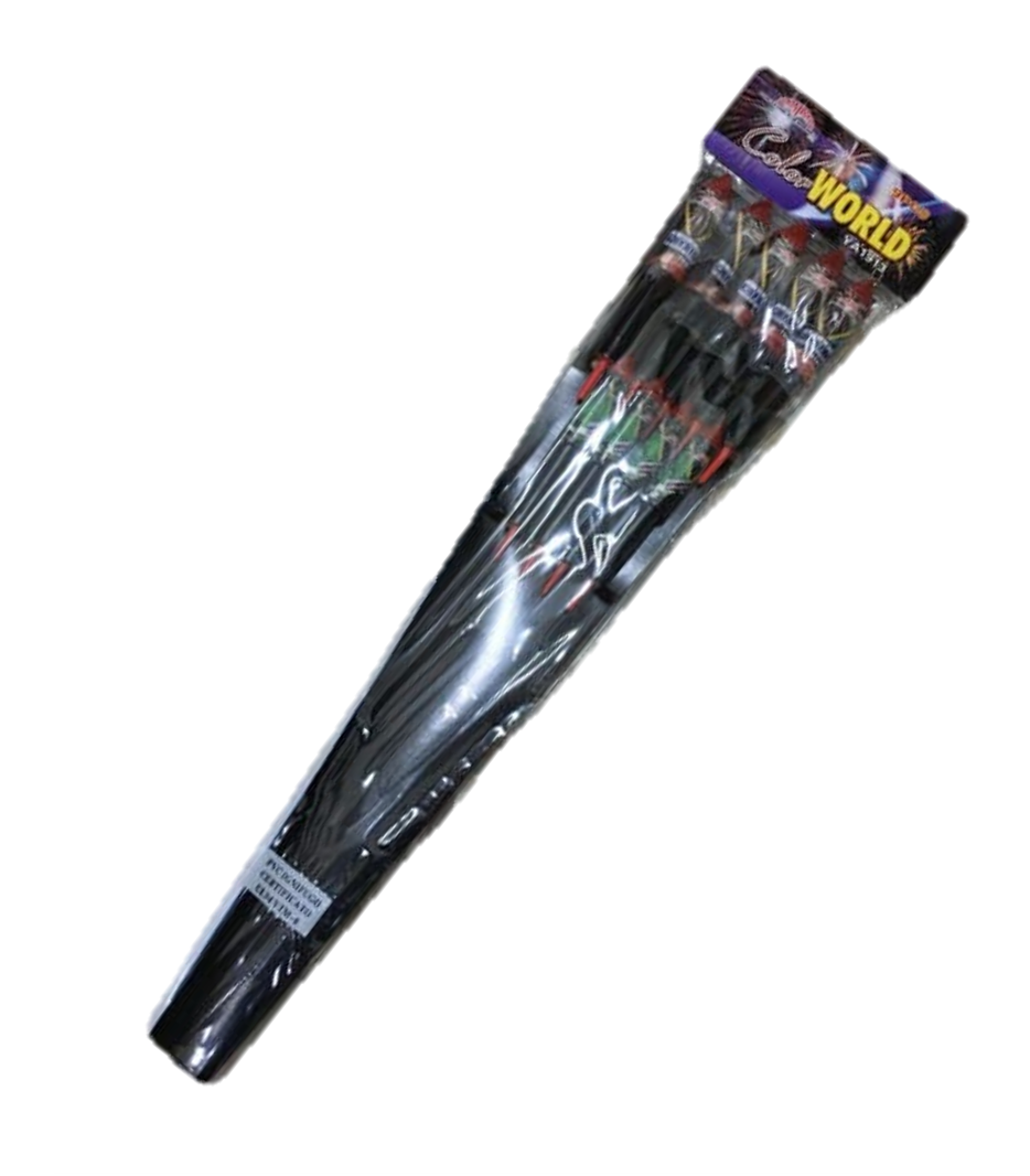 Razzi Color World 9 Pz