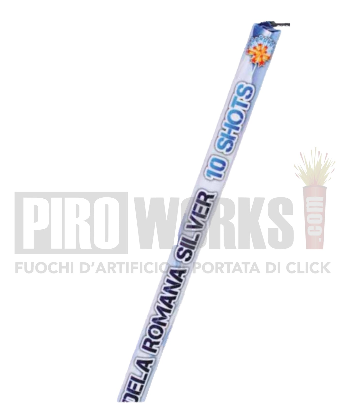Candela Romana | Silver | Borgonovo | 3 Pz