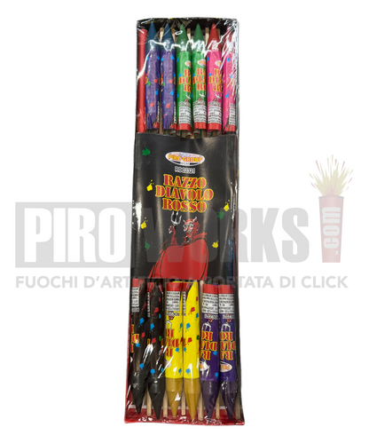 Razzo | Diavolo Rosso | 12 Pezzi