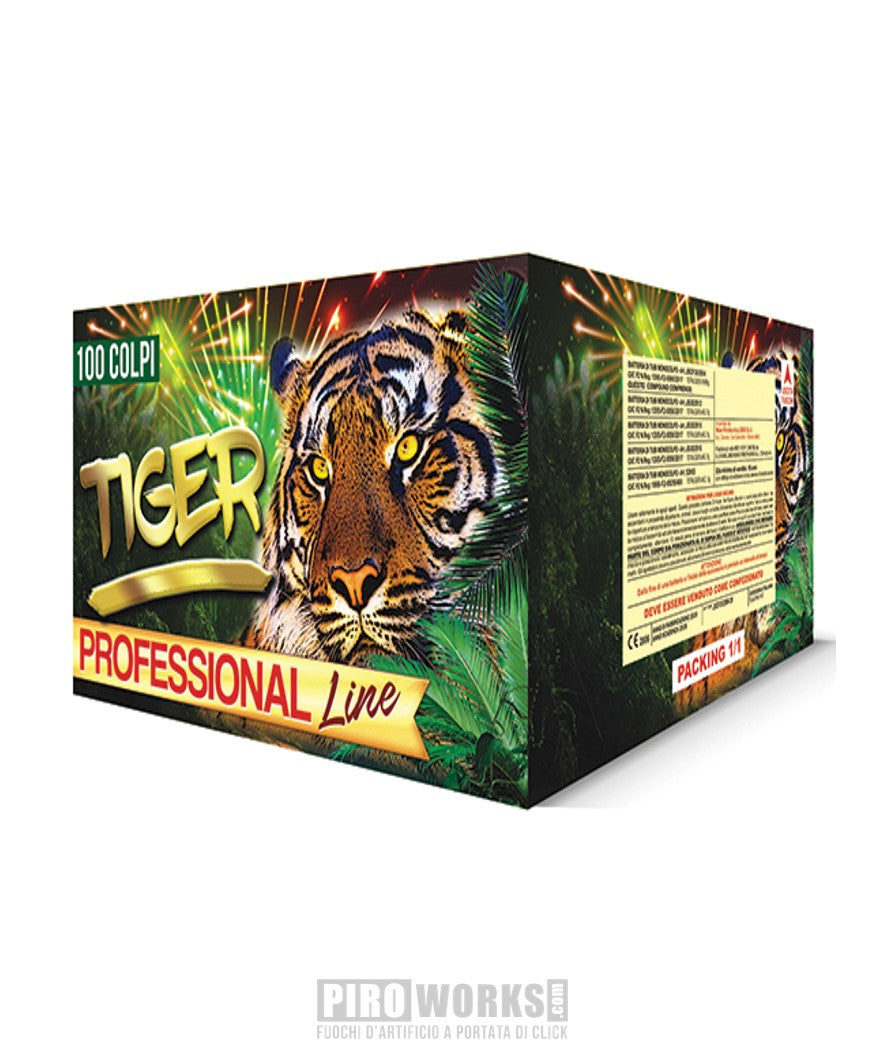 Tiger | 100 Professional Shots | 30mm