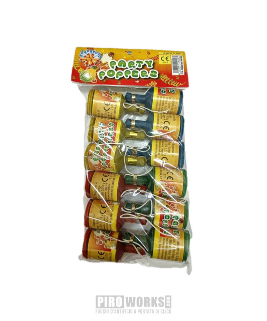 Bottiglietta | Popper Blister | 12 Pz | Borgonovo
