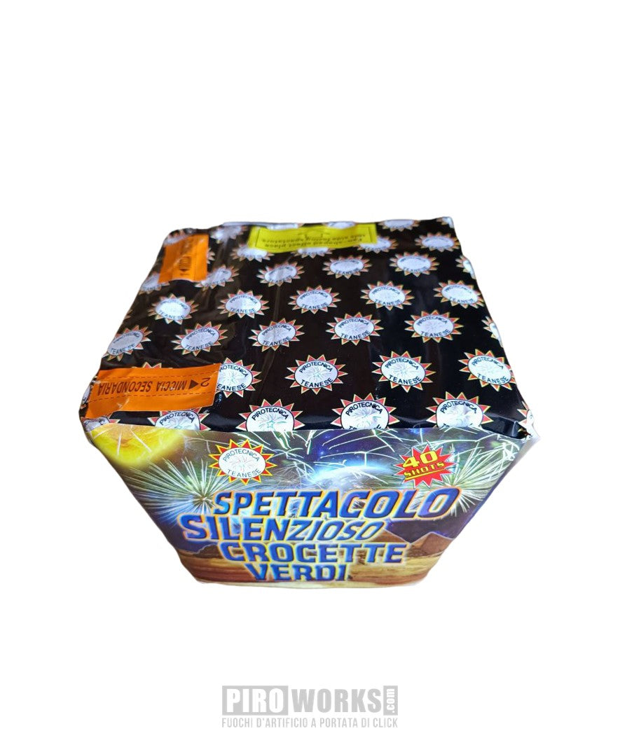 Spettacolo Silenzioso Crocette Verdi 40 Colpi