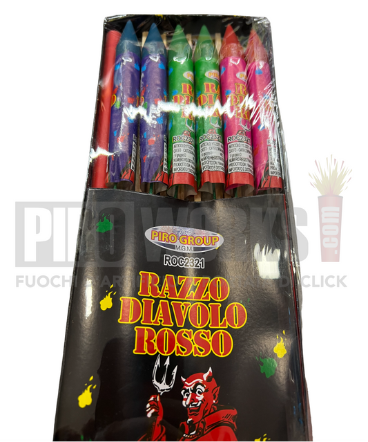 Razzo | Diavolo Rosso | 12 Pezzi