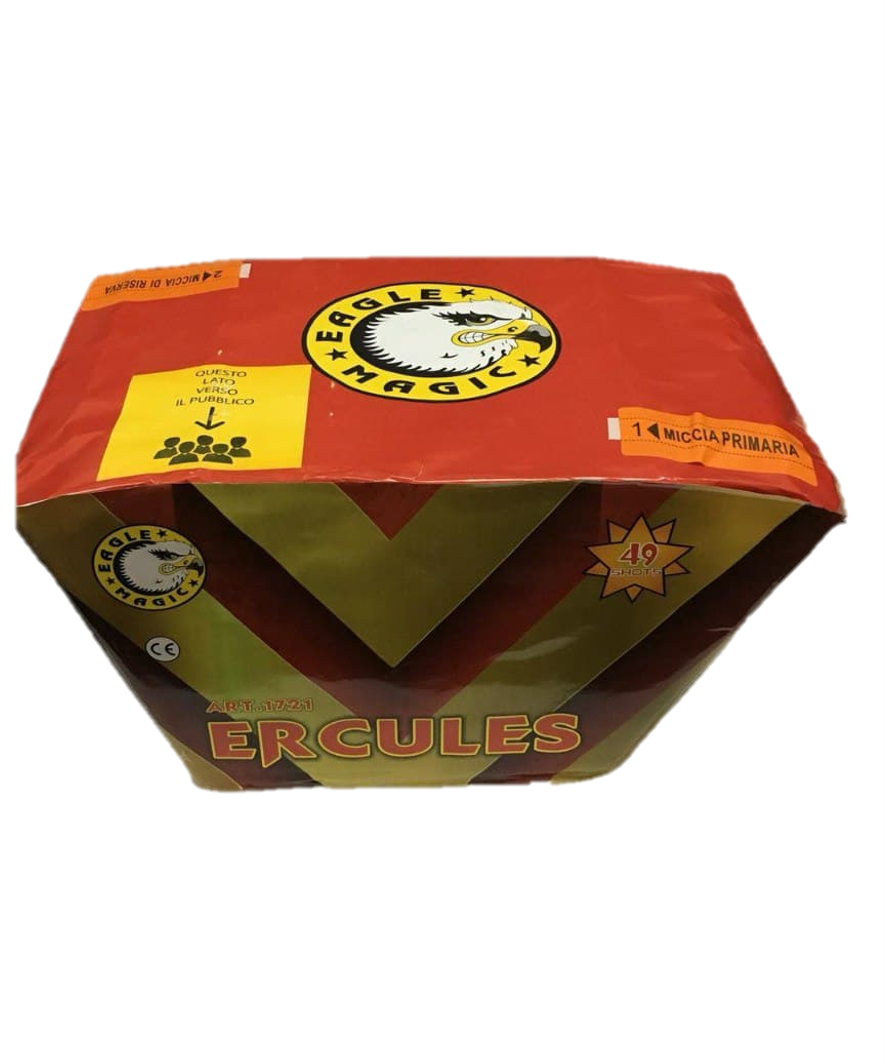 Ercules 49 Colpi Lampi Rossi Glitter