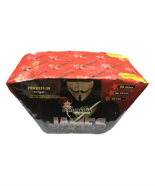 James 36 Colpi Ventaglio