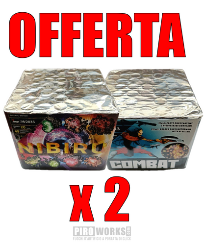 BOX da 2 Batterie da 49 Colpi