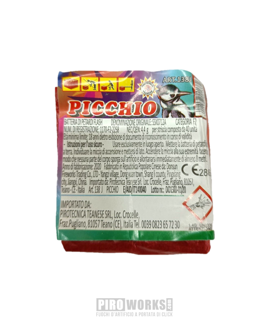 Picchio | Mitraglia | 40 Colpi | Teanese