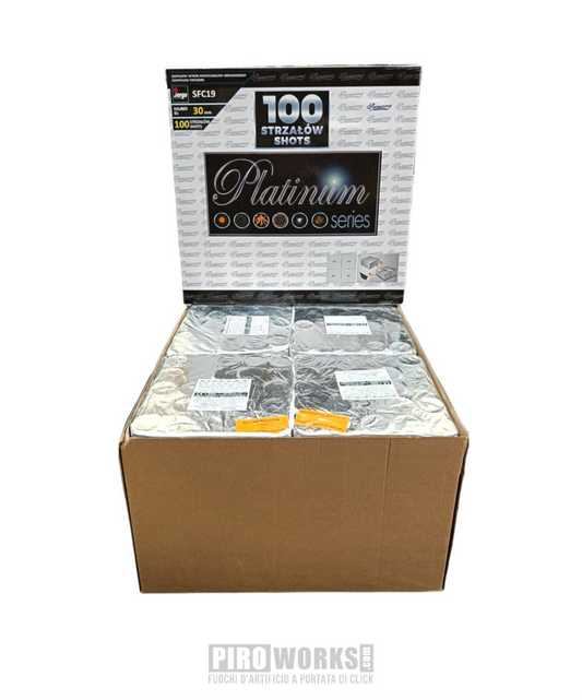 Caja Platino SFC18 | 100 Disparos Profesional Jorge 30mm 
