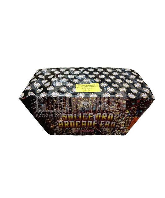 Willow Gold Brocade Fan 40 Strokes Fan 