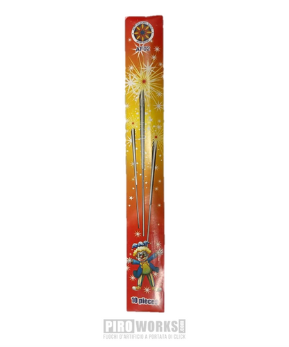Candeline Magiche | 38cm | Stelline | 10Pz | Red Star