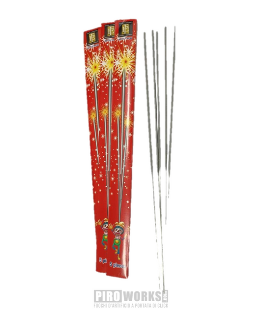 Candeline Magiche 50cm Stelline 5 Pz
