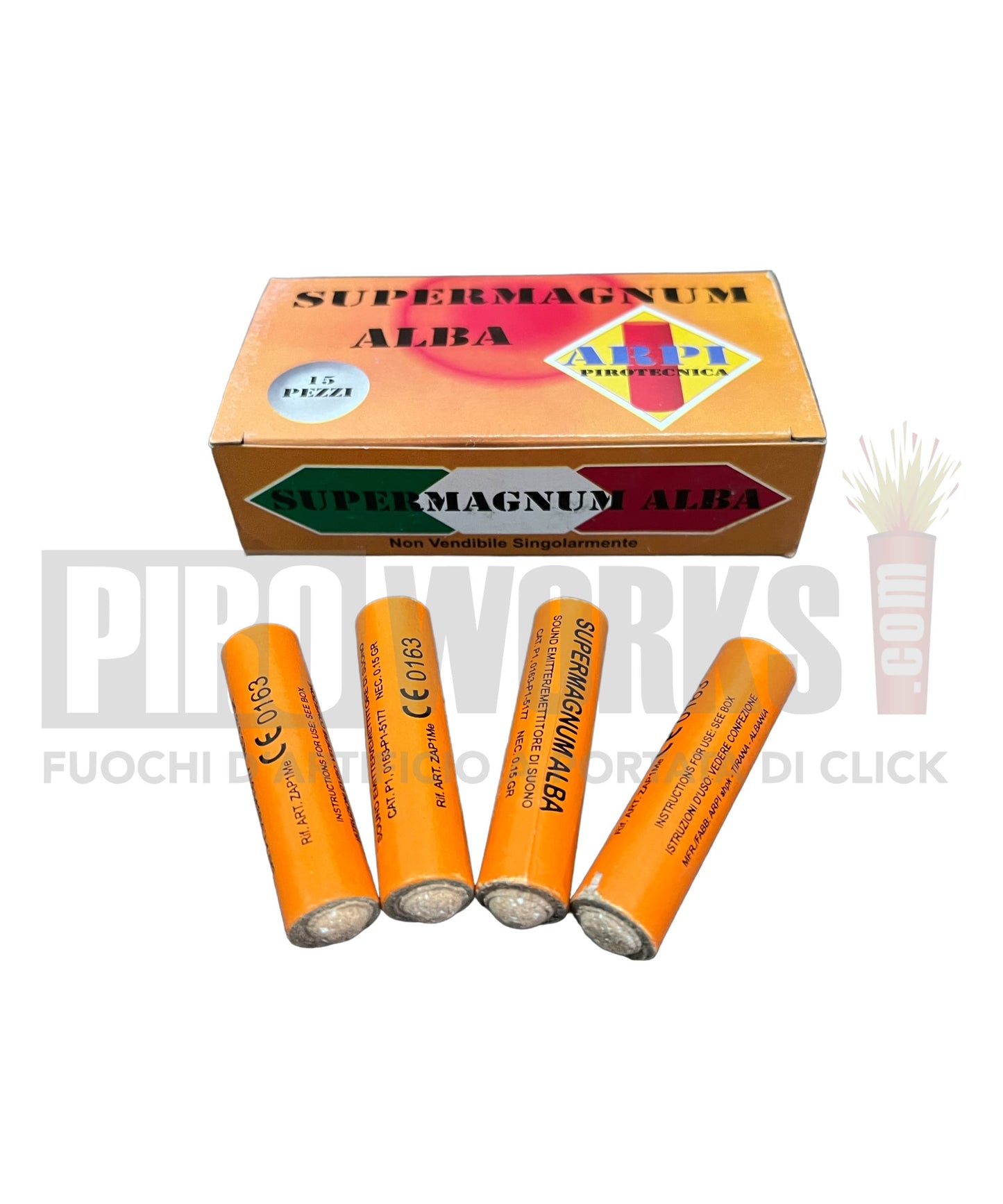 Super Magnum | Alba | Sfregamento | 15 Pz