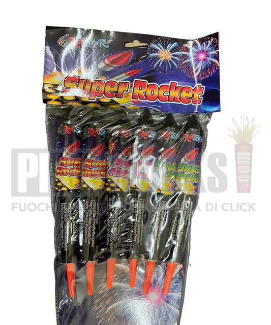 Rockets | Super Rocket | 6 pcs