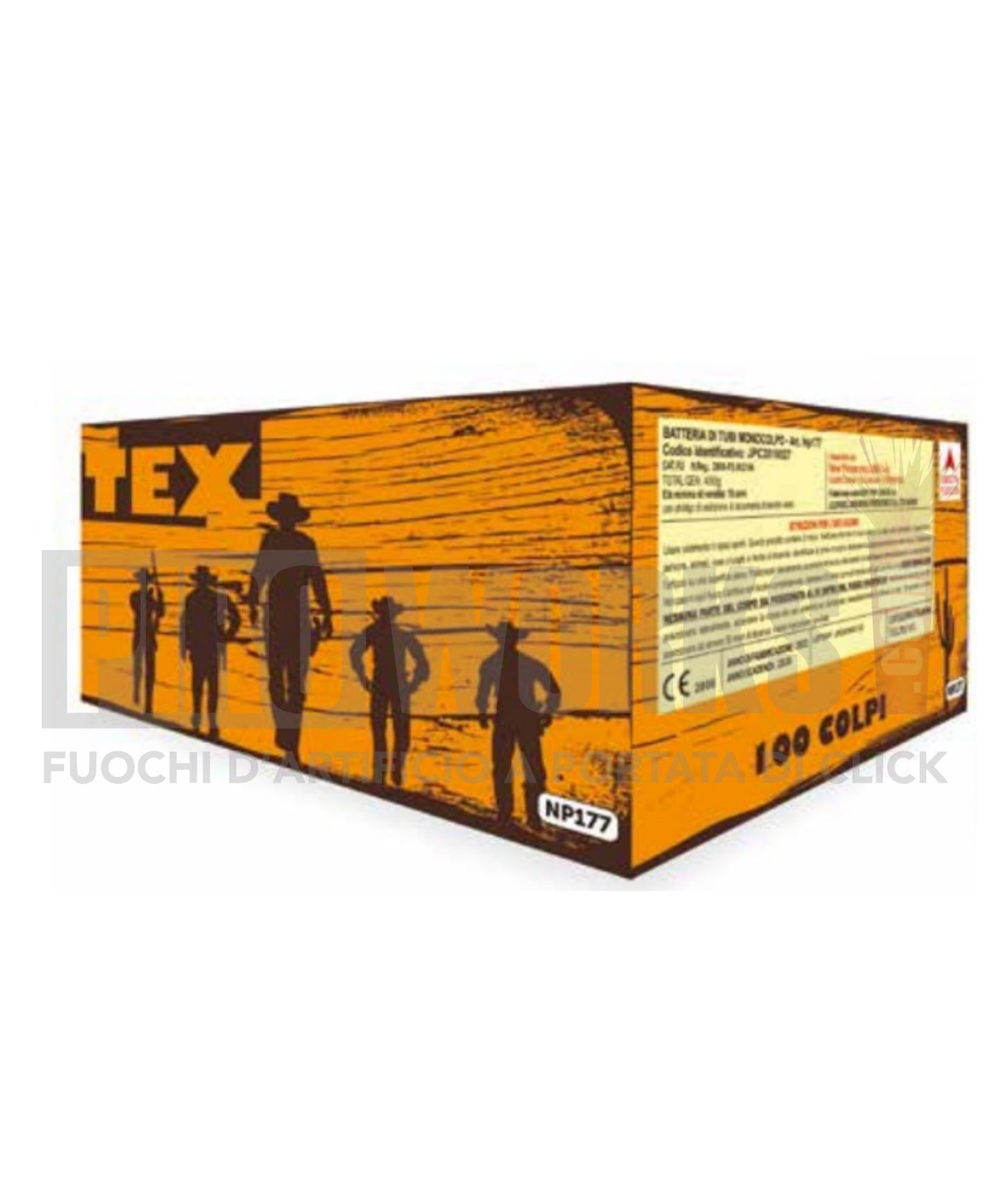 Tex | 100 Colpi | Dritto e Ventaglio