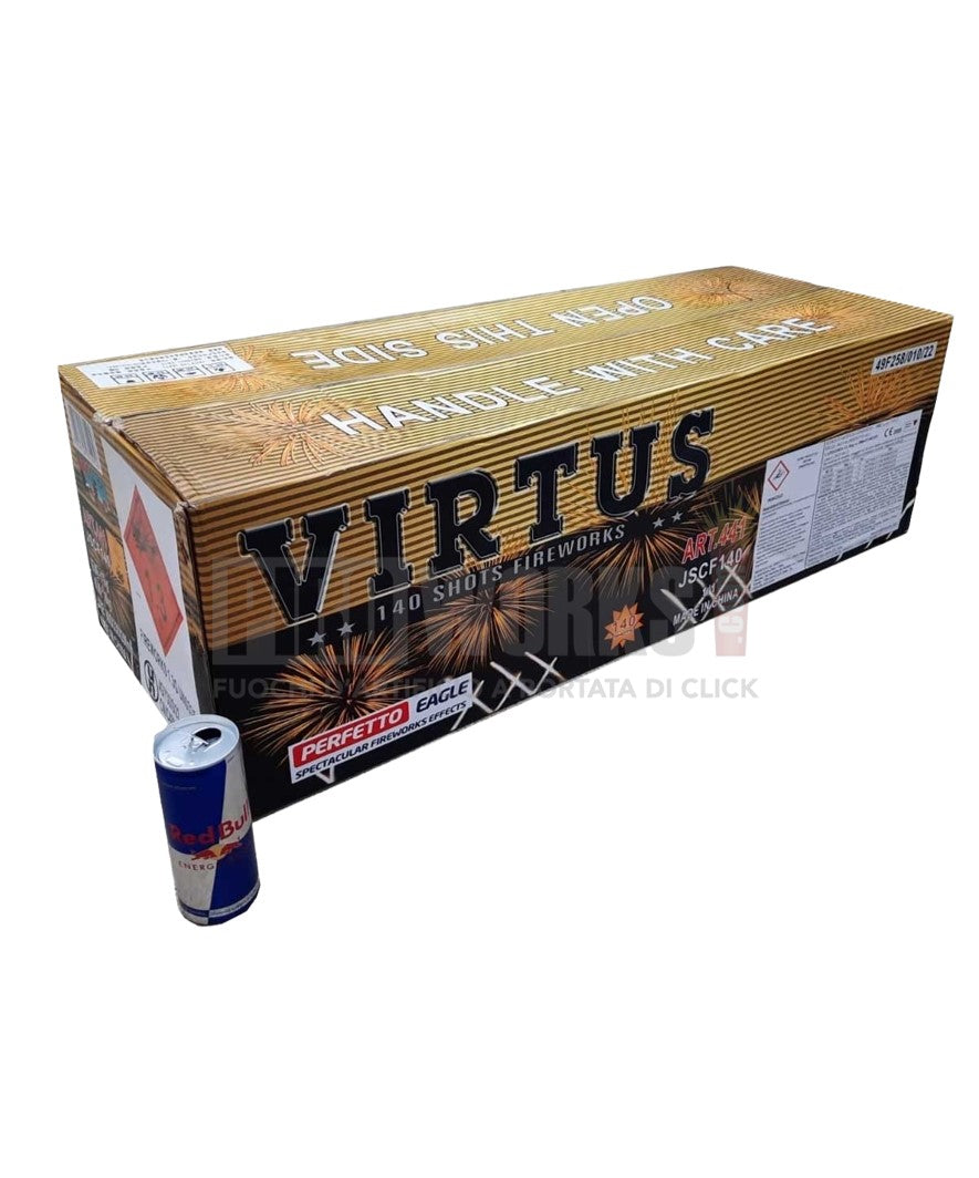 Virtus 140 Colpi 25 MM e 30 MM Dritto e Ventaglio GRANDI DIMENSIONI