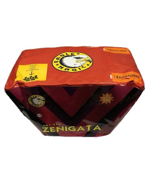 Zenigata 36 Colpi 25mm Sbruffo Oro